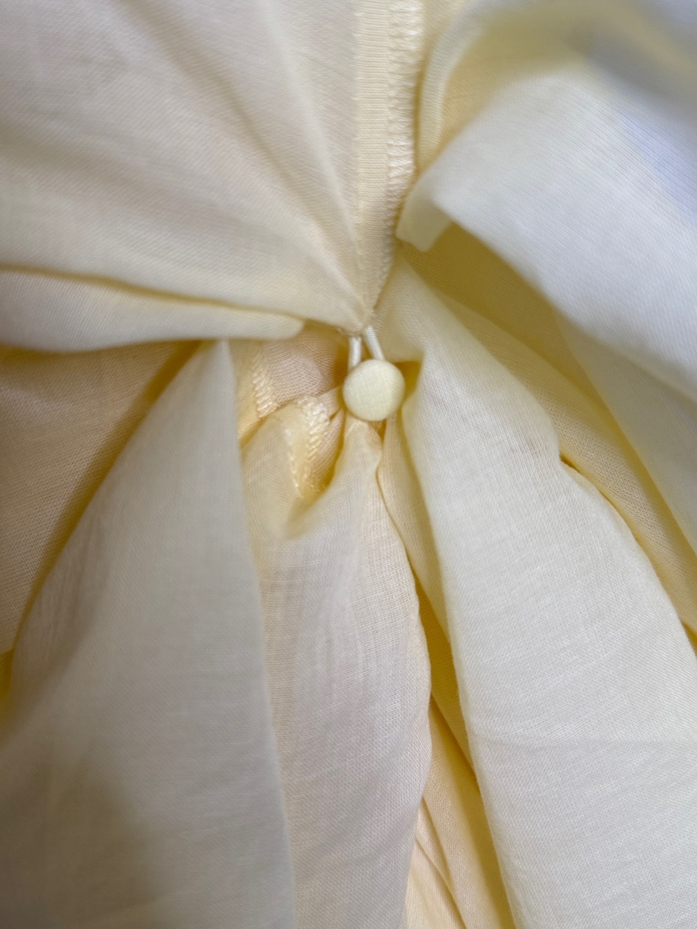 Selkie Custard Cupid Dress Small – Corset Back & Adjustable Bustle NWT - Picture 6 of 8